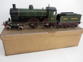 Bing for Bassett-Lowke Live Steam Gauge One Great Western 4-4-0 Express Locomotive and Tender
