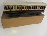 Carette Gauge One LNWR First Third Bogie Coach, Boxed