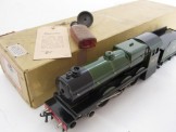 Rare Post War Bassett-Lowke Gauge 0 Live Steam LNER Green 4-6-0 Super Enterprise Locomotive and Tender, Boxed