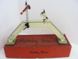 Early Hornby Gauge 0 No1 Footbridge with Signals Boxed