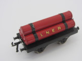 Early Hornby Gauge 0 LNER Gas Cylinder Wagon
