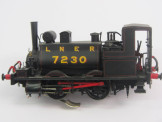 Gauge 0 12v DC LNER 0-4-0 Tank Locomotive 7230