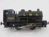 J Broadhurst Gauge 0 12vDC LMS 0-4-0 Tank Locomotive 7003