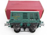 Post War Hornby Gauge 0 Southern Milk Traffic Van, Boxed