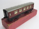 Hornby Gauge 0 LMS No 2 Corridor First Third, Boxed