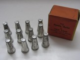 Post War Hornby Gauge 0 Box of 12 Milk Cans