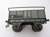 Rare Carette Gauge 0 Continental Open Wagon with sheet rail