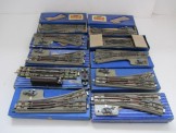 10 Various Hornby Dublo 3 Rail Boxed Points, etc