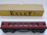 Exley 00 Gauge LMS All First Side Corridor No 2202, Boxed