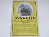 Very Rare Marklin Gauge 00 1936 Catalogue for British Market