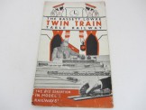 The Bassett-Lowke Twin Train Table Railway November 1936