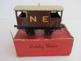 Early Hornby Gauge 0 NE Brake Van, Boxed