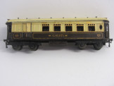 Early Hornby Gauge 0 No2 Special Pullman Composite Coach "Alberta"