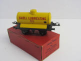 Postwar Hornby Gauge 0 "Shell Lubricating Oil" Tank Wagon Boxed