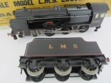 Bassett-Lowke Gauge 0 12 Volt DC LMS Black 4-6-0 ''Royal Scot'' Locomotive and Tender, Boxed