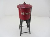 Bing Gauge 0 American Style Water Tank lettered ''Bing'' complete with lid