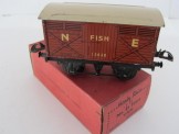 Hornby Gauge 0 No 0 Brown NE Fish Van, Boxed