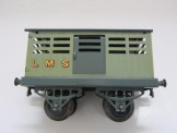 Early Hornby Gauge 0 LMS No 1 Cattle Truck