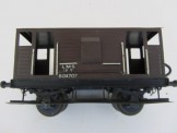 Rare Post War Leeds Model Company Metal LMS Short Wheel Base Brake Van No 604707