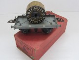 Hornby Gauge 0 GW Flat Truck with Cable Drum, Boxed