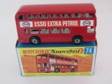 Matchbox Series No 74 Daimler Bus ''Esso Extra Petrol'', Boxed