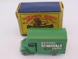 Matchbox Series No 17 Bedford Removals Van, Boxed