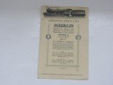 Abridgel Price List of Marklin Gauge 0