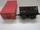 Hornby Gauge 0 SR No 1 Cattle Truck Boxed with SR Sticker