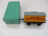 Post War Hornby Gauge 0 No 50 'Saxa Salt' Wagon, Boxed