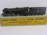 Unique Bassett-Lowke Special Order Gauge 0 12v DC Nu-Scale BR Green A3 Pacific Locomotive and Tender 11010 "Robert The Devil" Boxed