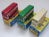 3 Matchbox No 74 Buses Boxed