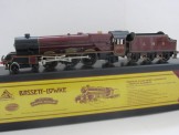 Modern Bassett-Lowke Gauge 0 12-14 Volts LMS Maroon ''Princess Elizabeth'' Locomotive and Tender, Boxed