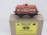 Modern Bassett-Lowke Gauge 0 Brown ''Bassett-Lowke'' Private Owner Tank Wagon, Boxed