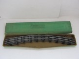 Hornby Gauge 0 5 x Solid Steel Curved Rails, Boxed