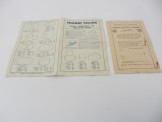 Hornby Gauge 0 Paperwork