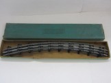 Hornby Gauge 0 5 x Solid Steel Curved Rails, Boxed