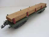 Hornby Gauge 0 No 2 Timber Wagon with load