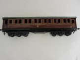 Baseett-Lowke/Carette Gauge One LMS 12 Wheel Dining Car