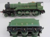Rare Special order R F Stedman & Co Ltd Gauge 0 Electric LNER 4-6-0 Locomotive and Tender 'City of London'