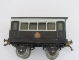 Very Early Hornby Gauge 0 Nut and Bolt Construction LNWR Passenger Coach