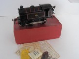 Post War Hornby Gauge 0 Clockwork No 40 Tank Locomotive, Boxed