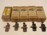 5 Bassett-Lowke point levers and boxes
