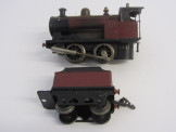 Marklin Gauge 0 Live Steam MR 0-4-0 Locomotive and Tender
