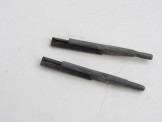 Pair of Rare Original Hornby Gauge 0 steel track to tinplate track connecting pieces