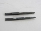 Pair of Rare Original Hornby Gauge 0 steel track to tinplate track connecting pieces