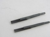 Pair of Rare Original Hornby Gauge 0 steel track to tinplate track connecting pieces