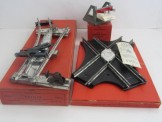 Post War Hornby Gauge 0 LH Point in Box for Pair No1 Buffer Boxed and CA2 Acute Angle Crossing Boxed.