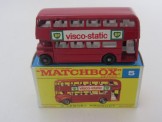 Matchbox No 5 London Bus, Boxed