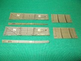 Leeds Model Company N.E.R. Open Wagon Litho Set.