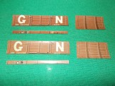 Leeds Model Company GNR Open Wagon lithos set.